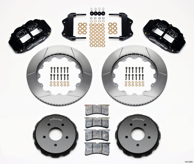 Wilwood Narrow Superlite 6R Front Hat Kit 14.00in 2004-2006 Pontiac GTO - 140-9296