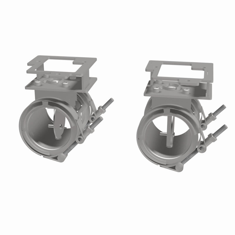 MagnaFlow 2018 Ford Mustang V8-5.0LGAS Exhaust Acc - 2.5in ID/OD - 304SS - Integrated V-Band Flanges - 10805