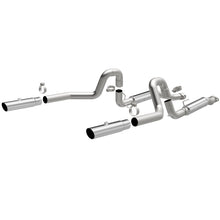 Load image into Gallery viewer, MagnaFlow 99-04 Mustang Mach 1 V8 4.6L Dual Split Rear Exit Stainless Cat-Back Performance Exhaust - 16394