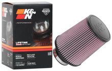 Load image into Gallery viewer, K&amp;N Universal Clamp-On Air Filter 3-1/8in FLG / 6in B / 5in T / 7in H - RU-5100