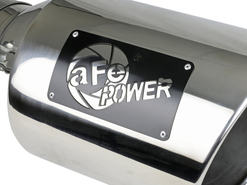 aFe Power Universal 5in Inlet 8in Outlet MACH Force-XP Clamp-On Exhaust Tip - Polished - 49T50801-P15