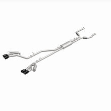 Load image into Gallery viewer, MagnaFlow 20-21 Ford Explorer 3.0L V6 Dual Exit Quad Black Chrome Tip Street Series Cat-Back Exhaust - 19515