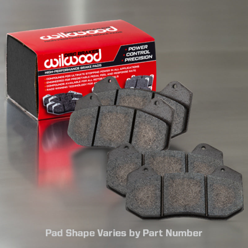 Wilwood pad D0031-10 street perf axle set - 150-10-D0031K