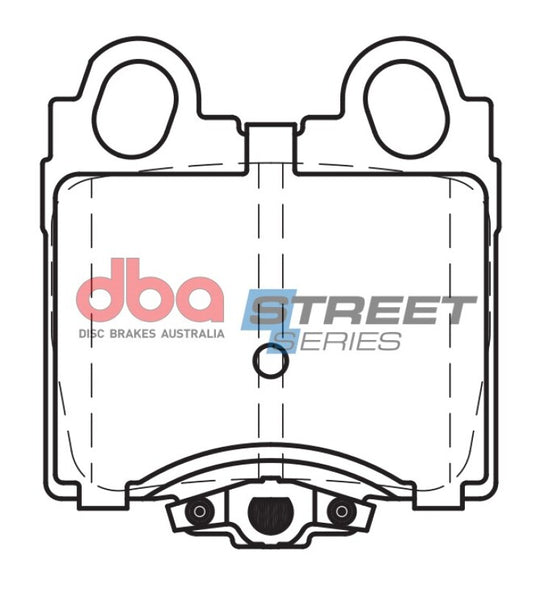 DBA 01-05 Lexus IS300 Street Series Rear Brake Pads - DB1416SS