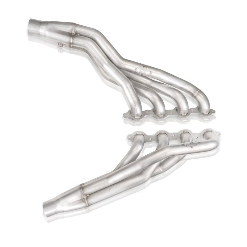 Stainless Works 2020-21 Silverado HD 6.6L 1-7/8in Long Tube Header Kit Factory Connect - CT220HSTCATY