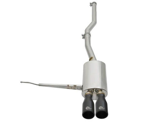 aFe MACHForce XP Exhausts Cat-Back SS-304 14-17 Mini Cooper S Hardtop 2-Door w/ Black Tips - 49-36331-B