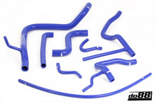 Load image into Gallery viewer, do88 SAAB 900 Turbo T8 81-89 Coolant Hoses Blue - DO88-KIT131B