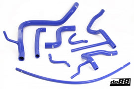 do88 SAAB 900 Turbo T8 81-89 Coolant Hoses Blue - DO88-KIT131B