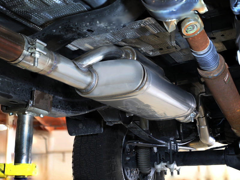aFe 2024+ Ford Ranger L4-2.3L (t) Vulcan Series 2.5in to 3in Cat-Back Exhaust w/ Black Tip - 49-33148-B