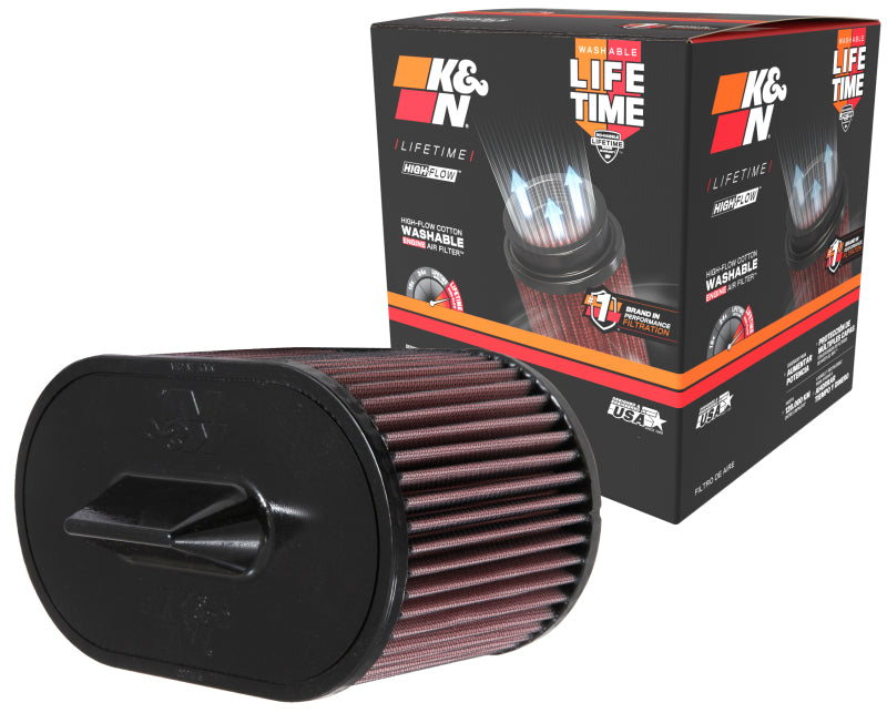 K&N 2014 Maserati Ghibli V6-3.0L F/I Replacement Drop In Air Filter - E-0651