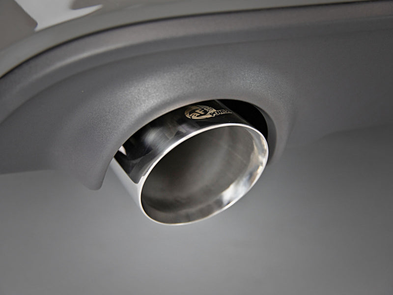 aFe MACH Force-XP 4-1/2in Polished OE Replacement Exhaust Tips - 15-19 Dodge Charger/Hellcat - 49C32068-P