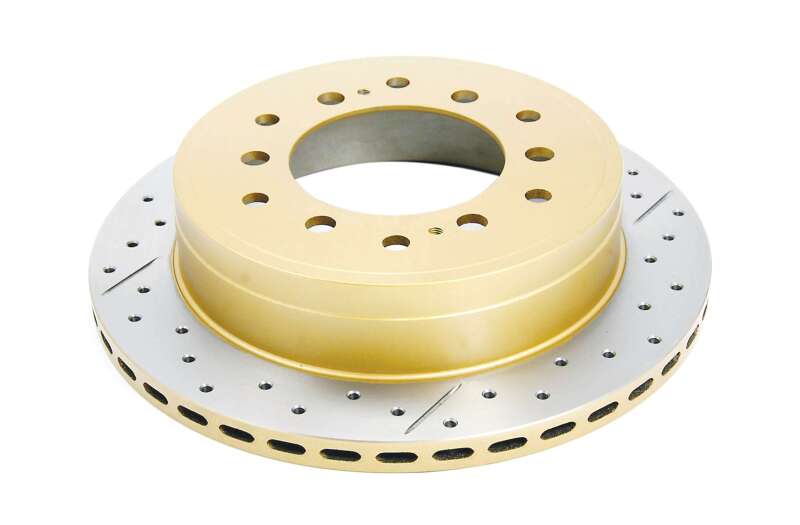 DBA 03-09 Lexus GX470 Rear Drilled & Slotted Street Series Rotor - DBA793X