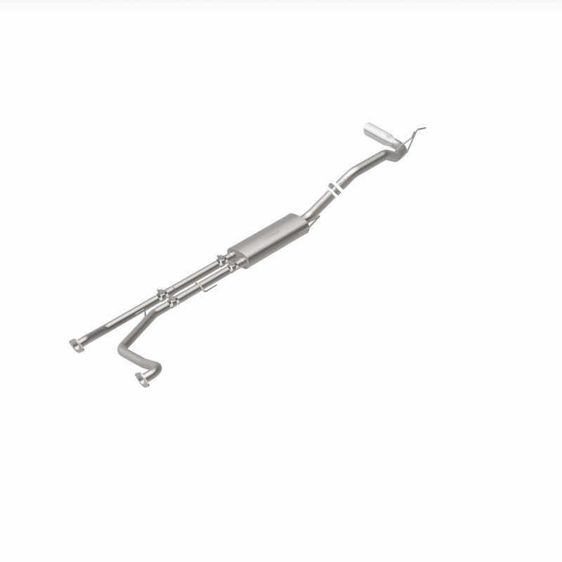 MagnaFlow CatBack 07-15 Nissan Titan V8 LGAS/LFLEX Single MF Polished Stainless Exhaust - 19421