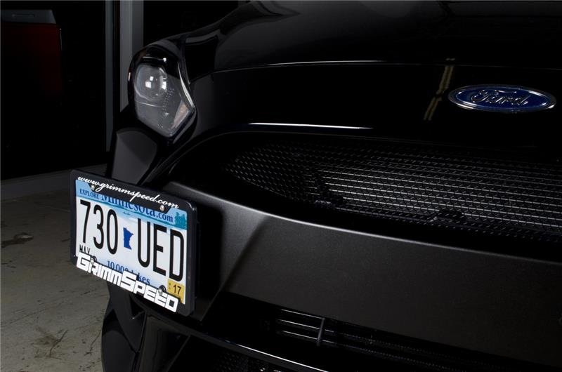 GrimmSpeed 2016+ Ford Focus RS License Plate Relocation Kit - 094070