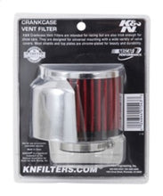 Load image into Gallery viewer, K&amp;N 1.375in Flange ID x 3in OD x 2.5in Height Clamp On Crankcase Vent Filter - 62-1513