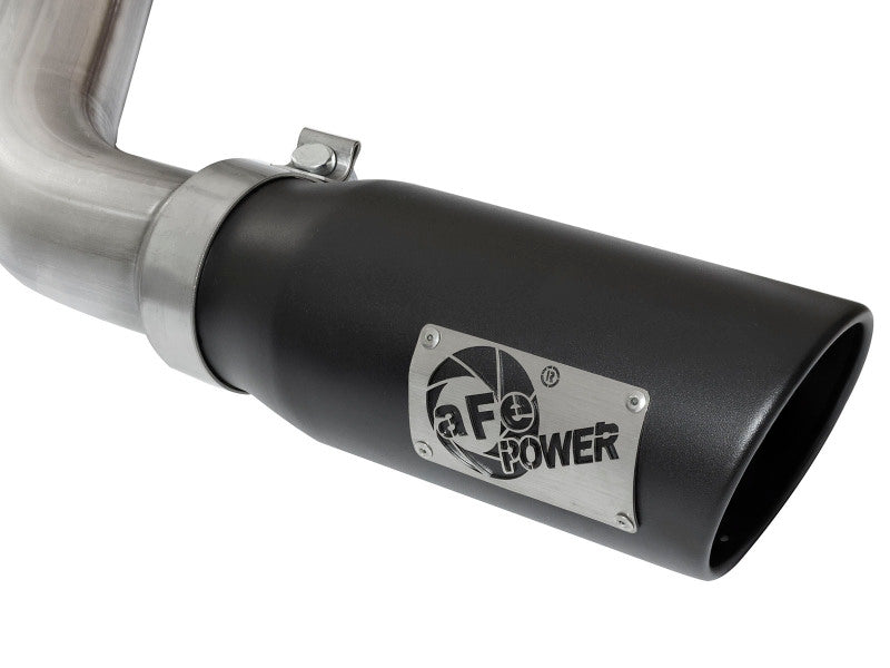 aFe MACH Force-Xp 3in CB SS Dual Exhaust w/Black Tips 09-16 GM Silverado/Sierra 4.3L/4.8L/5.3L - 49-44071-B