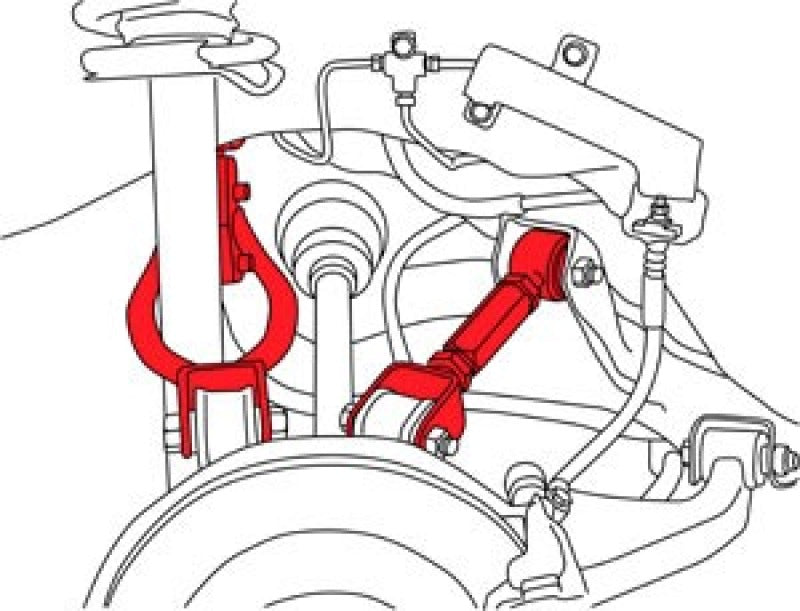 SPC Performance 89-94 Nissan 240SX/90-96 300ZX Rear Adjustable Control Arms - 67765