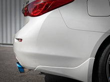 Load image into Gallery viewer, aFe Takeda 2.5in 304 SS Cat-Back Exhaust System w/ Blue Flame Tips 16-18 Infiniti Q50 V6-3.0L (tt) - 49-36132NM-L