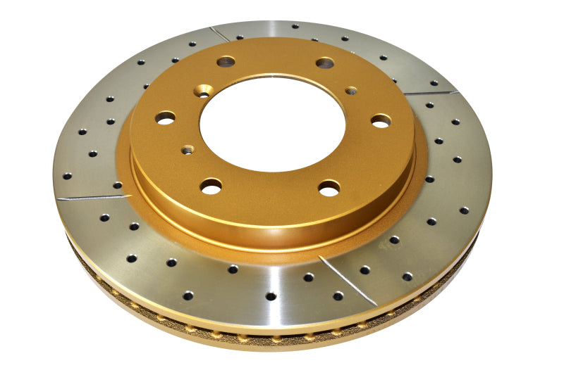 DBA 15-18 Subaru Legacy 2.5i Front Drilled & Slotted Street Series Rotor - DBA660X