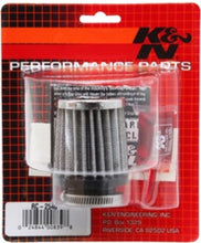 Load image into Gallery viewer, K&amp;N Universal Chrome Filter 1 1/8 inch FLG / 2 1/4 inch Bottom / 2 inch Top / 2.5 inch Height - RC-2540