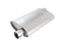 Load image into Gallery viewer, Borla Universal Pro-XS Oval 2.25in Inlet / Outlet Offset Notched Muffler - 400489