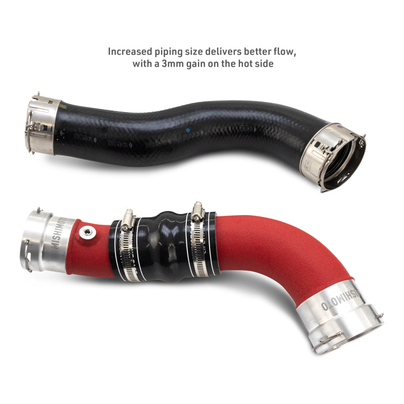 Mishimoto 2024+ Toyota Tacoma Intercooler Pipe Kit - Red - MMICP-TAC-24RD