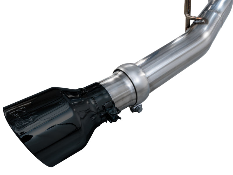 AWE Tuning 2025+ RAM 1500 RHO 3.0 I6 TT 0FG Dual Rear Exit Cat-Back Exhaust - Diamond Black Tips - 3015-33630