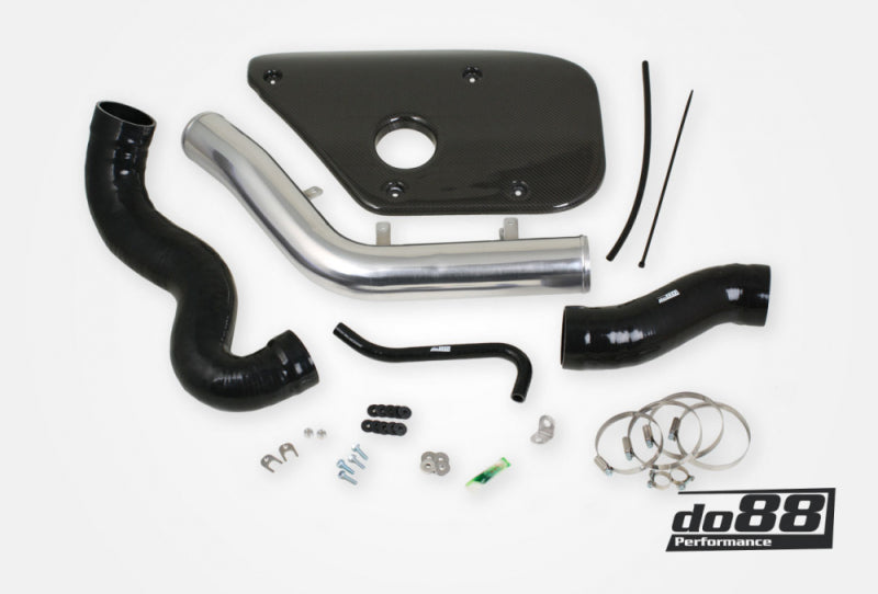 do88 Volvo S60 V60 V70 T6 Inlet Pipe Black Hoses Carbon fiber cover - IR-120-MK-S