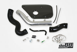 do88 Volvo S60 V60 V70 T6 Inlet Pipe Black Hoses Carbon fiber cover - IR-120-MK-S