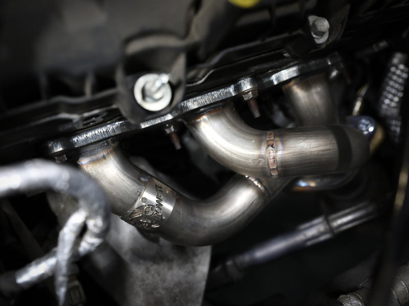 aFe Twisted Steel Shorty Header 11-17 Ford Mustang V6-3.7L - 48-43031
