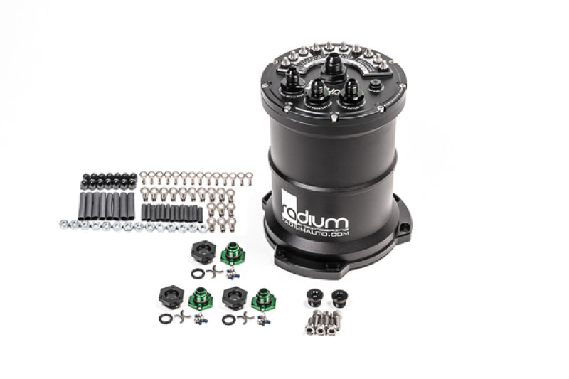 Radium Multi-Pump Fuel Surge Tank Fits Bosch BR540 / Deatschwerks DW400 (Pumps Not Included) - 20-1441