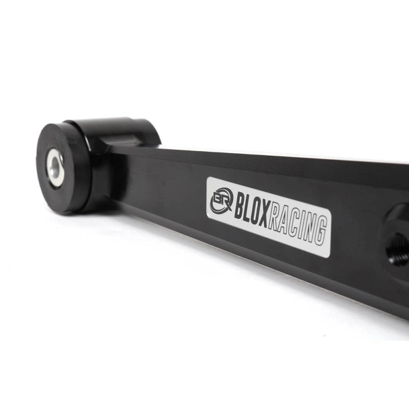 BLOX Racing V2 Billet Rear Lower Control Arms Poly Bushings 96-00 Honda Civic - Black - BXSS-21204-BK-V2