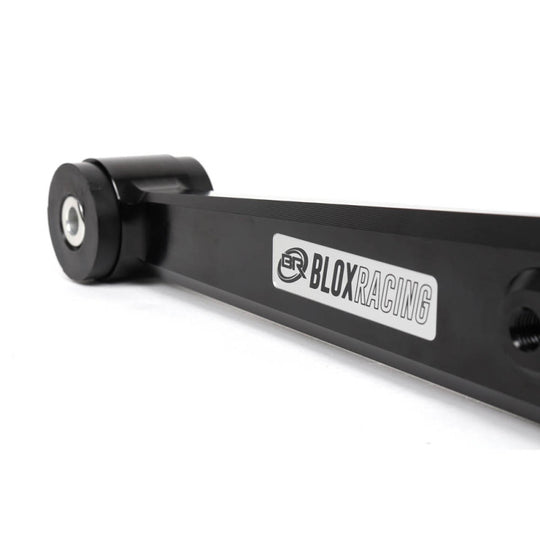 BLOX Racing V2 Billet Rear Lower Control Arms Poly Bushings 96-00 Honda Civic - Black - BXSS-21204-BK-V2