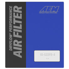 Load image into Gallery viewer, AEM 2.75 in Short Neck 5 in Element Filter - 21-202DK