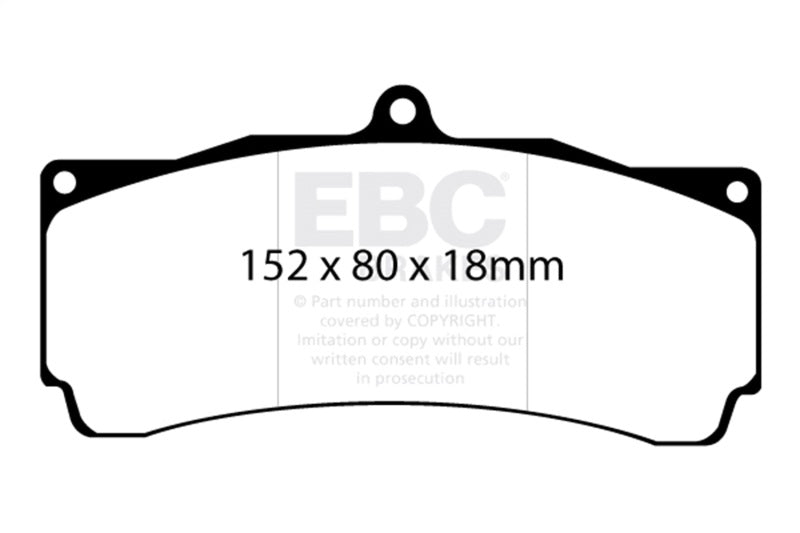 EBC Racing 07-13 BMW M3 (E90/E92/E82) Blue Apollo-6 Calipers 380mm Rotors Front Big Brake Kit - BBK050BLU-1