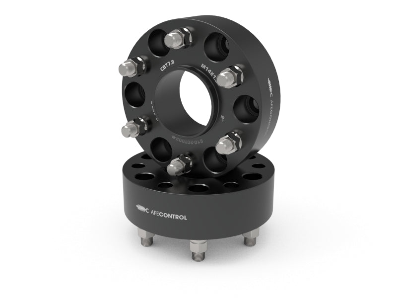 aFe CONTROL Forged Aluminum Wheel Spacers 6x139.7 / CB 77.8 / 2in Thick - RAM 1500 - 610-20T002-B