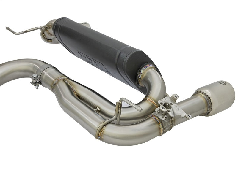 aFe POWER MACH Force-Xp 16-17 BMW 340i/340ix/ 3.0L 304 SS Cat-Back Exhaust System - 49-36334-P