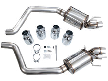 Load image into Gallery viewer, AWE Tuning C6 Chevrolet Corvette Z06/ZR1 Touring Edition Axle-Back Exhaust w/ Chrome Silver Tips - 3015-42606