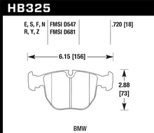 Load image into Gallery viewer, Hawk 04-06 BMW X5 3.0i/4.4i HPS 5.0 Street Front Brake Pads - HB325B.720