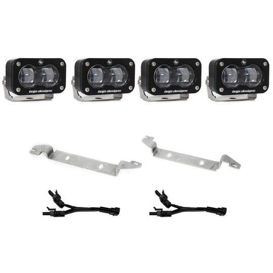 Baja Designs 2025 Toyota 4Runner S2 SAE Fog Pocket Light Kit - Clear - 448282