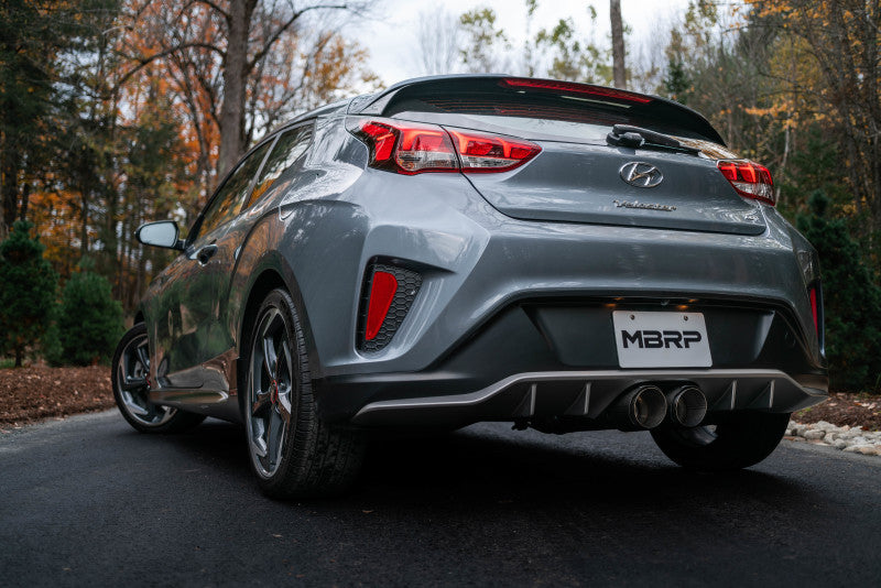 MBRP 2019+ MBRP Hyundai Veloster Turbo Cat Back - Aluminized - S4705AL