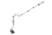 Load image into Gallery viewer, Borla 15-16 Ford F-150 3.5L EcoBoost Ext. Cab Std. Bed Black Chrome CB Exhaust ATAK Truck Side Exit - 140619BC