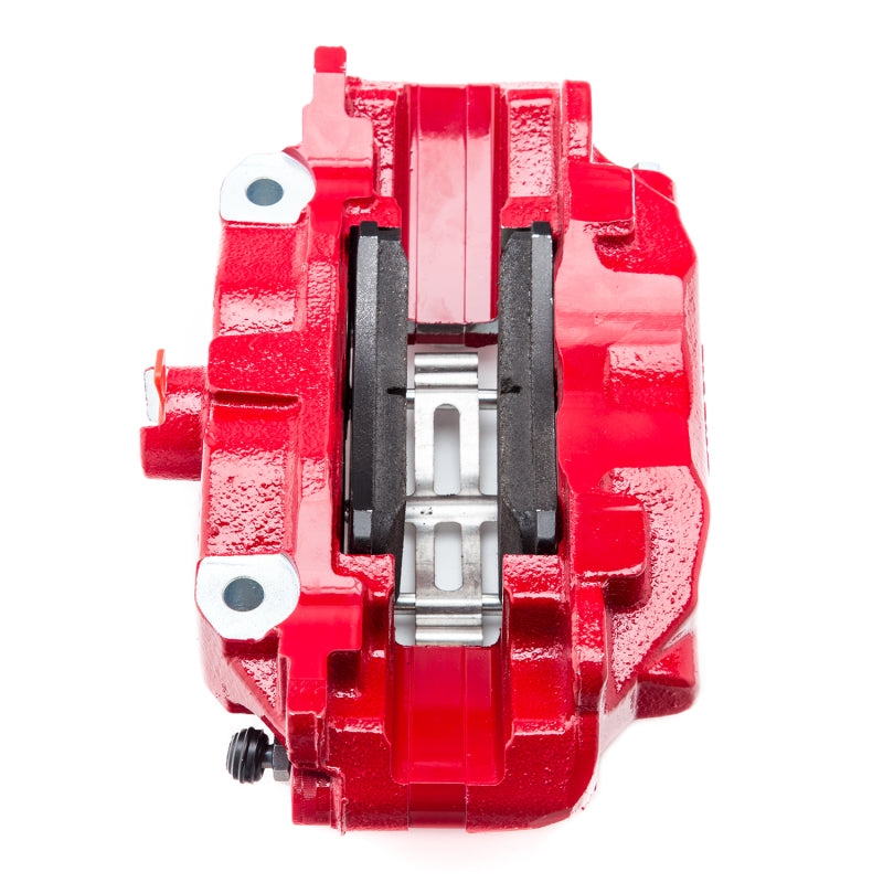 Alcon 2007+ Jeep JK-JL 330x22mm Rotors 4-Piston Calipers Rear Brake Kit (Includes Brake Lines) - Red - ALABKR5059D12
