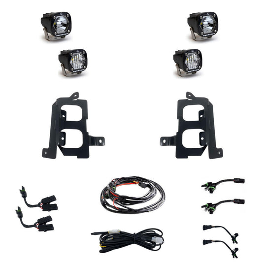 Baja Designs 2020+ GMC 2500/3500 Fog Pocket Kit - 447849
