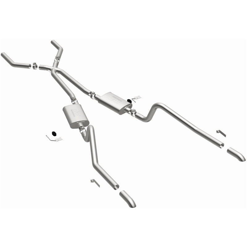 MagnaFlow Sys Cat-Back 70-72 Mopar E-Body 2.5 Cuda - 15851