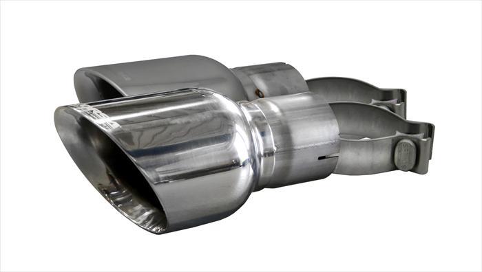 Corsa 2015-2025 Ford Mustang GT 3.0in Inlet / 4.5in Outlet Polished Tip Kit (For Corsa Exhaust Only) - 14346
