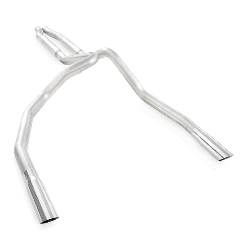 Stainless Works 2011-14 F-150 5.0L 3in Exhaust S-Tube Mufflers Under Bumper Exit - FT11CBUB
