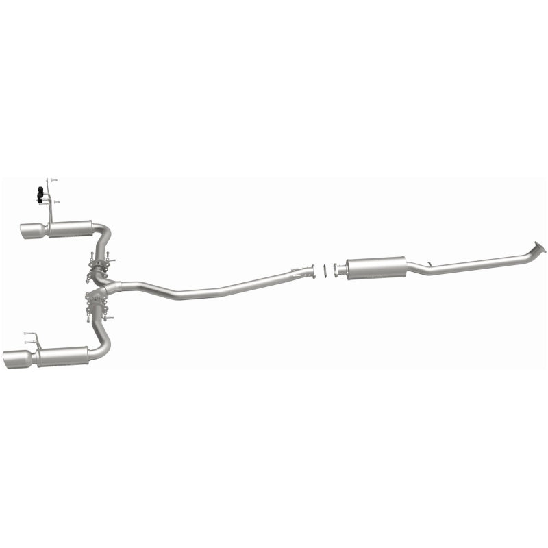 MagnaFlow 16-18 Honda Civic L4 2.0L Street Series Cat-Back Exhaust w/ Polished Tips - 19313