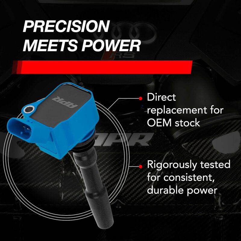 APR EA888.3/EA888.4/EA839/EA825 (MQB/MLB) 2.0T/2.9T/3.0T/4.0T Ignition Coil - Blue - MS100204