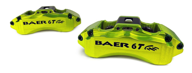 Baer Brakes 21-26 Ford Bronco 13.5in 6T Front SZ Brake Kit - Monster Green - 4261637MG-2